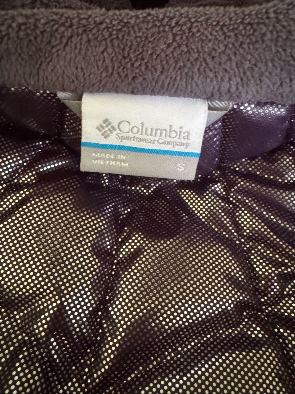 Columbia Women's Purple Hooded Coat SMALL OMNIHEAT - Picture 3 of 6